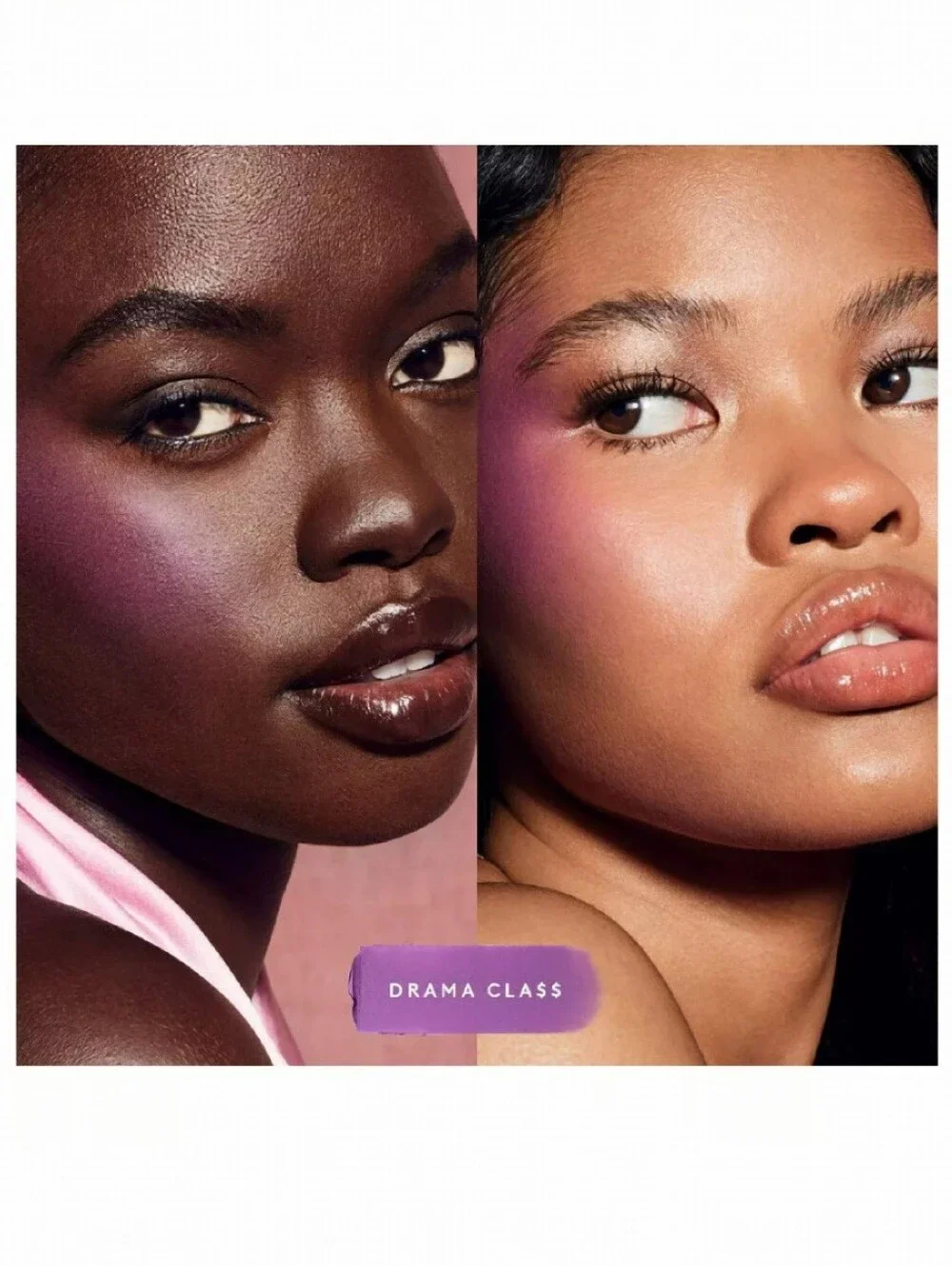 🌺Fenty Cheeks Suede Blush Soft Violet Shimmering Soft Violet Powder Blush